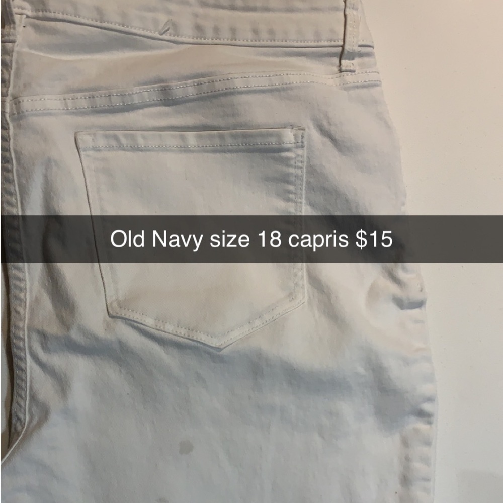 Old Navy capris